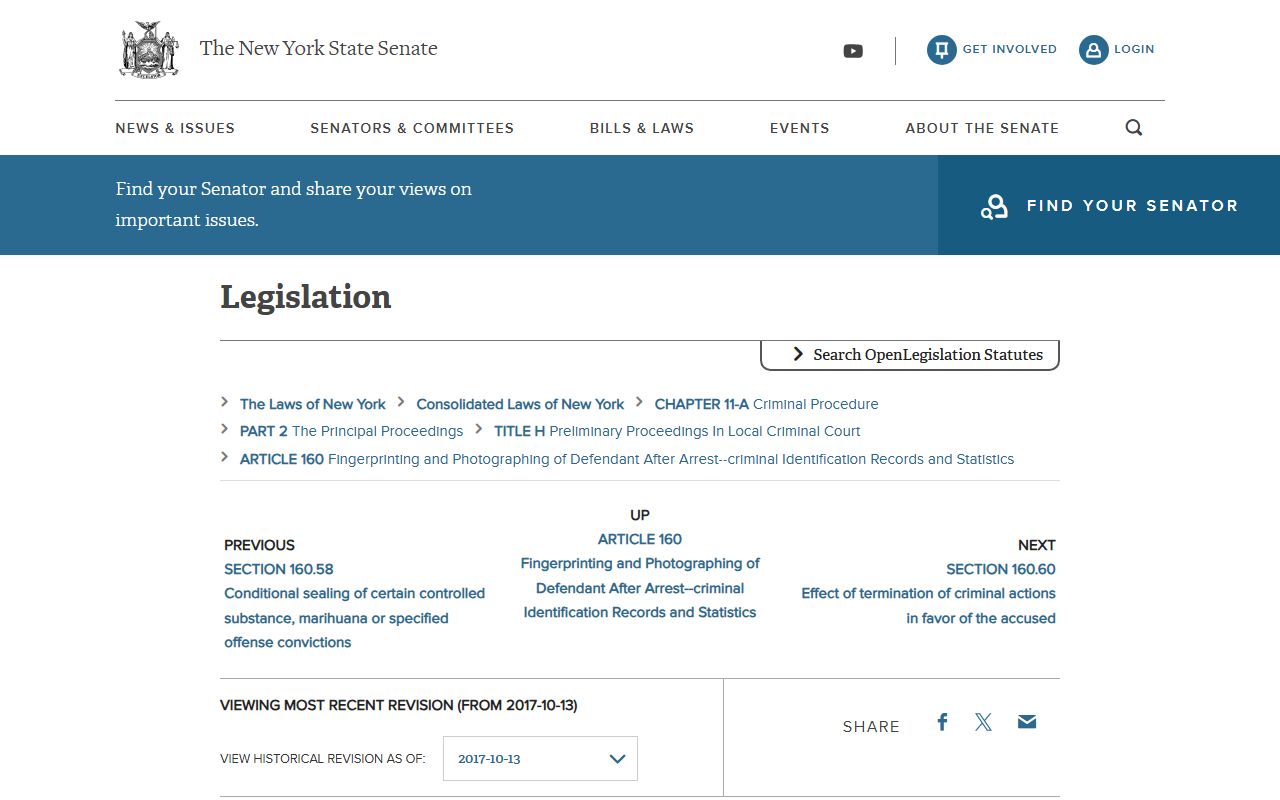 New York CPL 160.59 conviction sealing law for Queens County criminal records