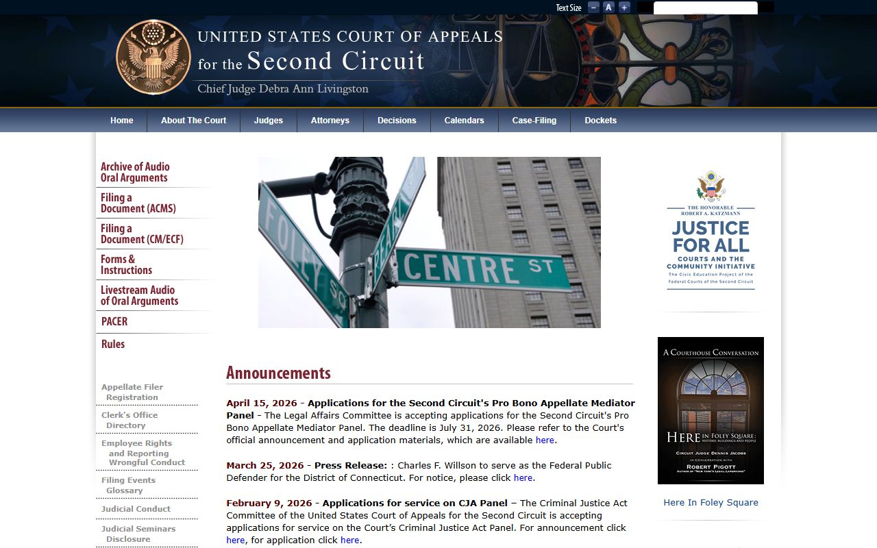Second Circuit Court of Appeals for Queens County federal court records